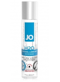 Возбуждающий лубрикант на водной основе JO Personal Lubricant H2O Warming - 30 мл. - System JO - купить с доставкой в Салавате