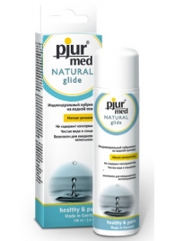 Нейтральный лубрикант на водной основе pjur MED Natural glide - 100 мл. - Pjur - купить с доставкой в Салавате