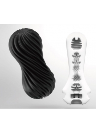 Мастурбатор FLEX Rocky Black с плотным рельефом - Tenga - в Салавате купить с доставкой