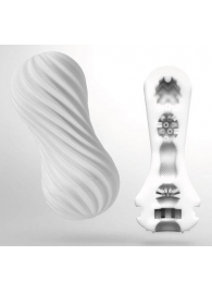 Мастурбатор FLEX Silky White с мягким рельефом - Tenga - в Салавате купить с доставкой