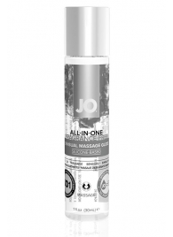 Массажный гель ALL-IN-ONE Massage Oil Sensual нейтральный - 30 мл. - System JO - купить с доставкой в Салавате