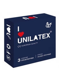 Ультрапрочные презервативы Unilatex Extra Strong - 3 шт. - Unilatex - купить с доставкой в Салавате