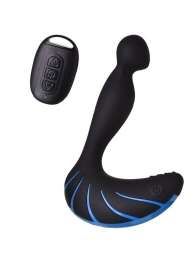 Чёрно-синий массажер простаты Erotist Third - Erotist Adult Toys - в Салавате купить с доставкой