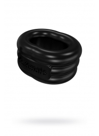 Чёрное эрекционное виброкольцо Stretch - Bathmate - в Салавате купить с доставкой