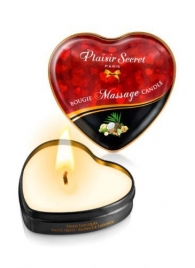 Массажная свеча с ароматом экзотических фруктов Bougie Massage Candle - 35 мл. - Plaisir Secret - купить с доставкой в Салавате