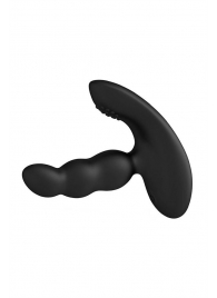 Черный силиконовый стимулятор простаты Levett Nitoc с пультом ДУ - Levett - в Салавате купить с доставкой