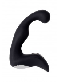 Чёрный изогнутый вибростимулятор простаты Erotist - Erotist Adult Toys - в Салавате купить с доставкой