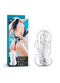 Прозрачный мастурбатор M for Men Hand Tool - Blush Novelties - в Салавате купить с доставкой