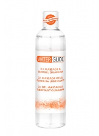 Гель-смазка 2-в-1 MASSAGE   LUBRICANT GUARANA - 300 мл. - Waterglide - купить с доставкой в Салавате