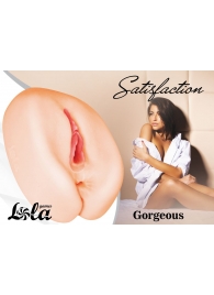 Мастурбатор с 2 тоннелями Satisfaction Gorgeous - Lola Games - в Салавате купить с доставкой