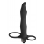 Черная вибронасадка для двойного проникновения Flirtini - 15,9 см. - Lola Games - купить с доставкой в Салавате