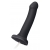 Черный фаллос с имитацией эякуляции Silicon Cum Dildo L - 19,6 см. - Strap-on-me - купить с доставкой в Салавате