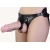 Гигантский фаллоимитатор на присоске в комплекте с трусиками - 26 см. - LOVETOY (А-Полимер) - купить с доставкой в Салавате