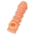 Телесная закрытая насадка с пупырышками Cock Sleeve Size L - 17,6 см. - KOKOS - в Салавате купить с доставкой