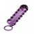 Закрытая фиолетовая насадка с пупырышками SAMURAI PENIS SLEEVE PURPLE - 14,5 см. - NMC - в Салавате купить с доставкой