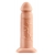 Телесный реалистичный фаллоимитатор с полостью Silicone Hollow Extension - 20 см. - Pipedream - купить с доставкой в Салавате