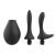 Черный анальный душ Nexus Anal Douche Set с 2 сменными насадками - Nexus Range - купить с доставкой в Салавате