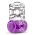 Фиолетовое эрекционное виброкольцо One Night Stand Vibrating C-Ring - Blush Novelties - в Салавате купить с доставкой