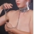 Серебристый ошейник из искусственной кожи - Sitabella - купить с доставкой в Салавате