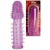 Фиолетовая насадка, удлиняющая половой член - 13,5 см. - Toyfa Basic - в Салавате купить с доставкой