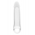 Прозрачная насадка-удлинитель 8.8’’ Extender With Ball Strap - 23,6 см. - Dream Toys - в Салавате купить с доставкой