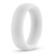 Белое люминесцентное эрекционное кольцо Silicone Glo Cock Ring - Blush Novelties - в Салавате купить с доставкой