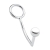 Кольцо на пенис с анальным стимулятором Stainless Steel Anal Hook   Cock Ring - BlueLine - в Салавате купить с доставкой