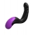 Черно-фиолетовый вибромассажёр простаты Hyper-Pulse P-Spot Massager - Pipedream - в Салавате купить с доставкой