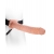 Фаллопротез телесного цвета Hollow Strap-On - 29 см. - Pipedream - купить с доставкой в Салавате