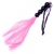 Розовая силиконовая плеть - 35,5 см. - Boys of Toys - купить с доставкой в Салавате