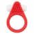 Красное эрекционное кольцо LIT-UP SILICONE STIMU RING 1 RED - Dream Toys - в Салавате купить с доставкой