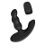 Черный силиконовый стимулятор простаты Levett Nitoc с пультом ДУ - Levett - в Салавате купить с доставкой