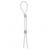 Прозрачное эрекционное кольцо-лассо SILICONE LASSO COCK RING DUAL BEADS - NMC - в Салавате купить с доставкой