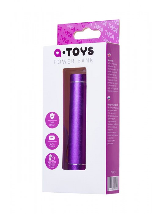 Портативное зарядное устройство A-toys 2400 mAh microUSB - A-toys - купить с доставкой в Салавате