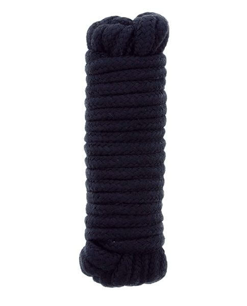 Чёрная веревка для связывания BONDX LOVE ROPE - 5 м. - Dream Toys - купить с доставкой в Салавате