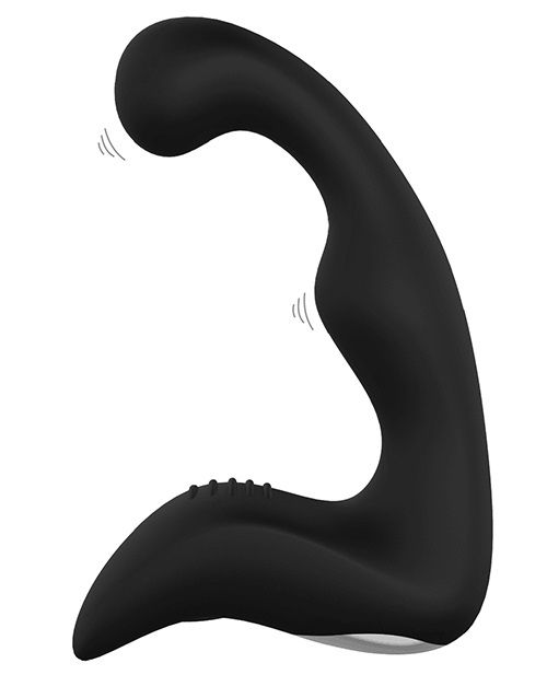 Чёрный перезаряжаемый массажёр простаты BOOTY PLEASER - Dream Toys - в Салавате купить с доставкой