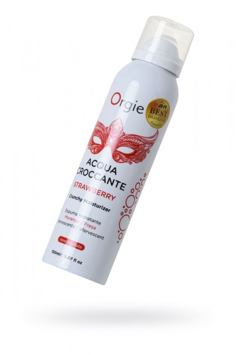 Шипучая увлажняющая пена для чувственного массажа Orgie Acqua Croccante - 150 мл. - ORGIE - купить с доставкой в Салавате