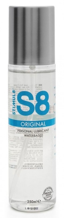 Универсальный лубрикант на водной основе S8 Original Lubricant - 250 мл. - Stimul8 - купить с доставкой в Салавате