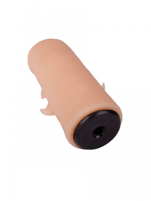 Черный пояс-трусики с двумя насадками  Экзотик-Sara  - 16,5 и 11 см. - LOVETOY (А-Полимер) - купить с доставкой в Салавате