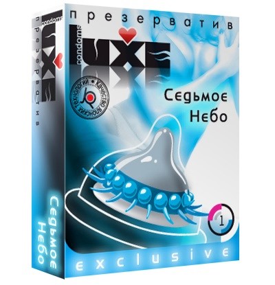 Презерватив LUXE  Exclusive  Седьмое небо  - 1 шт. - Luxe - купить с доставкой в Салавате