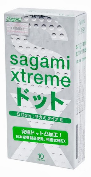 Презервативы Sagami Xtreme Type-E с точками - 10 шт. - Sagami - купить с доставкой в Салавате