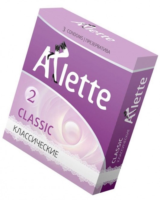 Классические презервативы Arlette Classic - 3 шт. - Arlette - купить с доставкой в Салавате