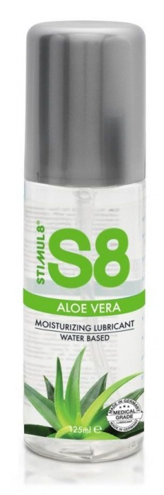 Лубрикант на водной основе S8 Aloe Vera Lube - 125 мл. - Stimul8 - купить с доставкой в Салавате