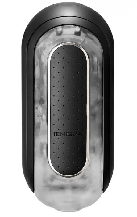 Черный мастурбатор Flip Zero с вибрацией - Tenga - в Салавате купить с доставкой