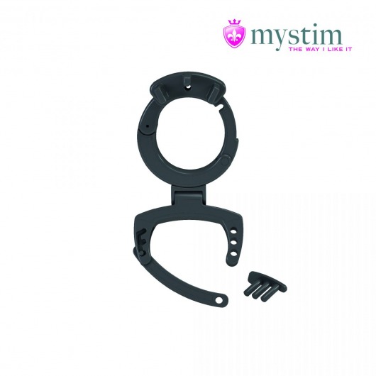 Пояс верности с электростимуляцией Pubic Enemy No 3 - MyStim - купить с доставкой в Салавате