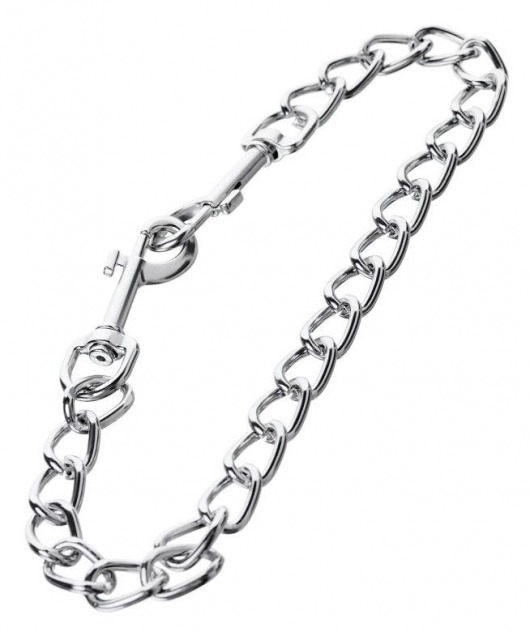 Серебристая соединительная цепочка с двумя карабинами - ToyFa - купить с доставкой в Салавате