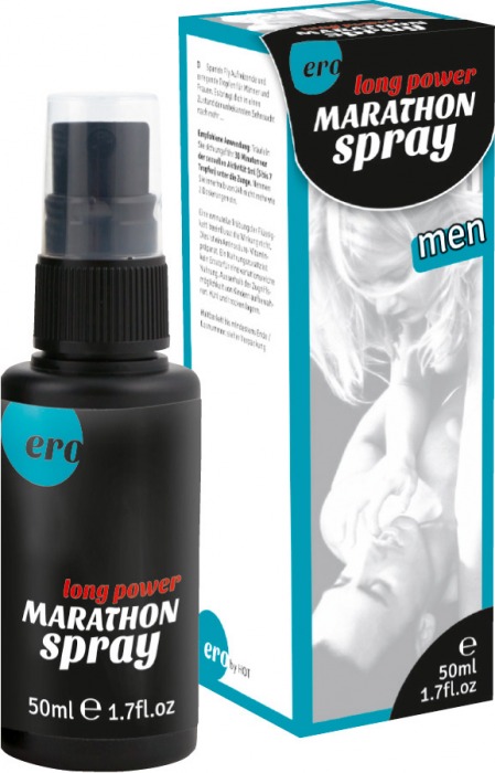 Пролонгирующий спрей для мужчин Long Power Marathon Spray - 50 мл. - Ero - купить с доставкой в Салавате