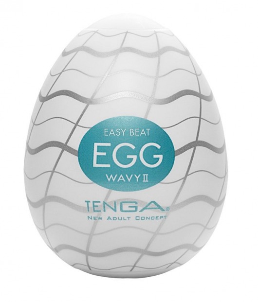 Мастурбатор-яйцо EGG Wavy II - Tenga - в Салавате купить с доставкой