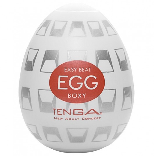 Мастурбатор-яйцо EGG Boxy - Tenga - в Салавате купить с доставкой