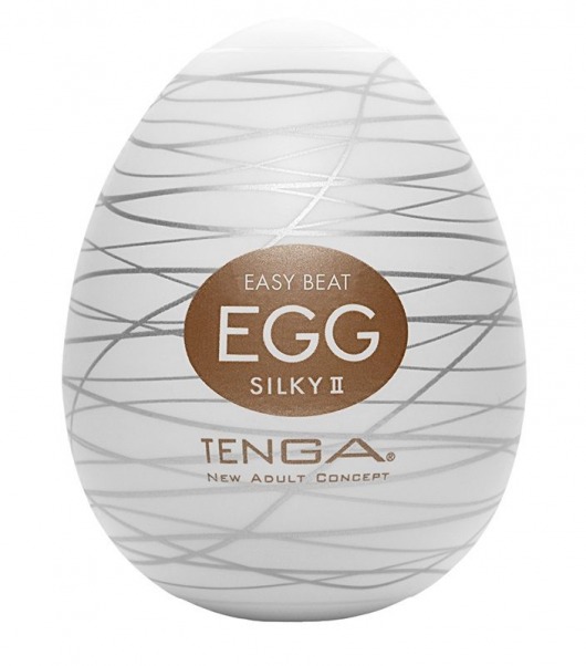 Мастурбатор-яйцо EGG Silky II - Tenga - в Салавате купить с доставкой